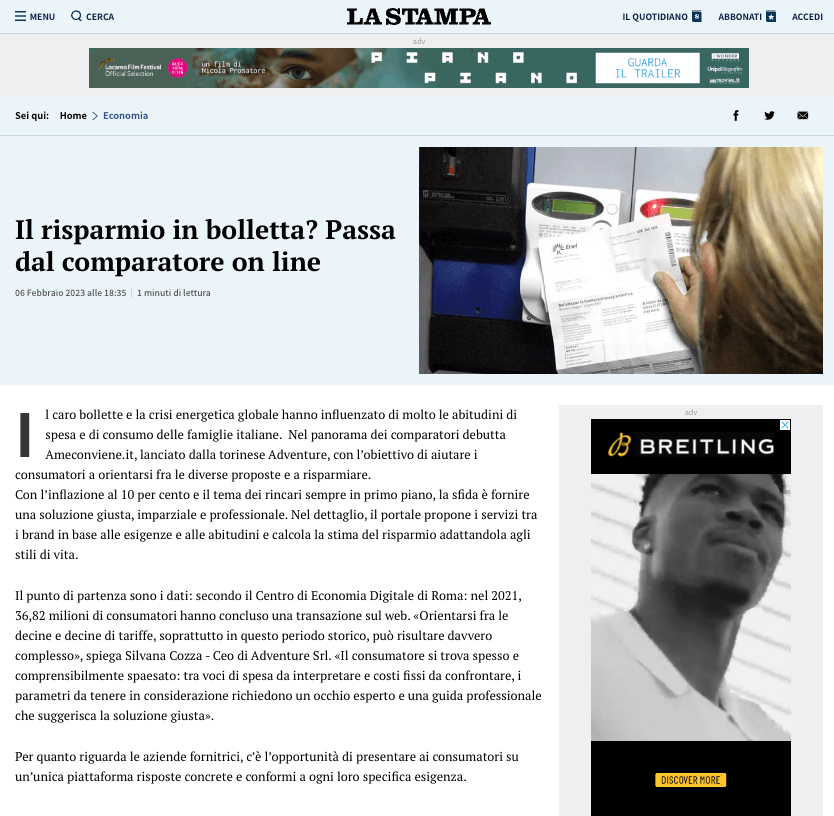 La Stampa - Ameconviene.it